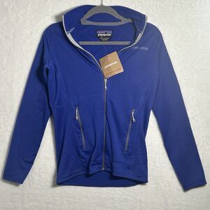 Size XS Women’s Patagonia Full Zip Blue Fleece Polartec Power Dry
